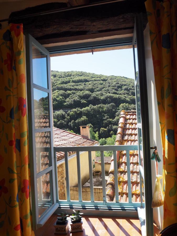 Chambre D'Hotes Le Rougeyras Roquebrun Екстериор снимка