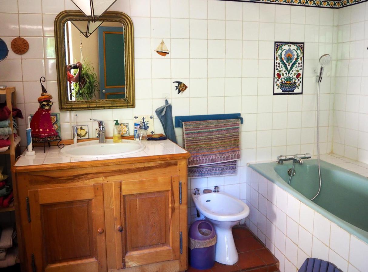 Chambre D'Hotes Le Rougeyras Roquebrun Екстериор снимка