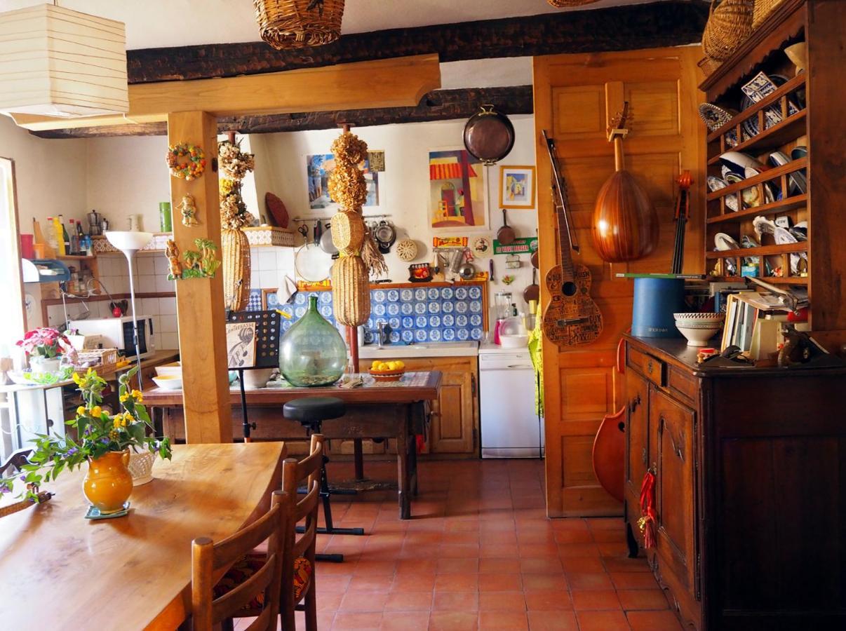 Chambre D'Hotes Le Rougeyras Roquebrun Екстериор снимка